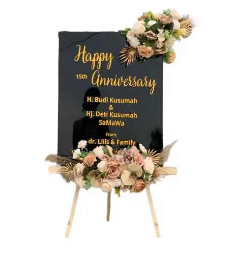 Papan Bunga Akrilik Pringarata