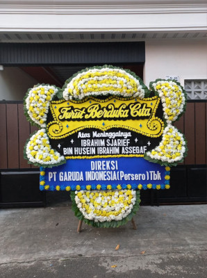 Papan Bunga Duka di Pringarata
